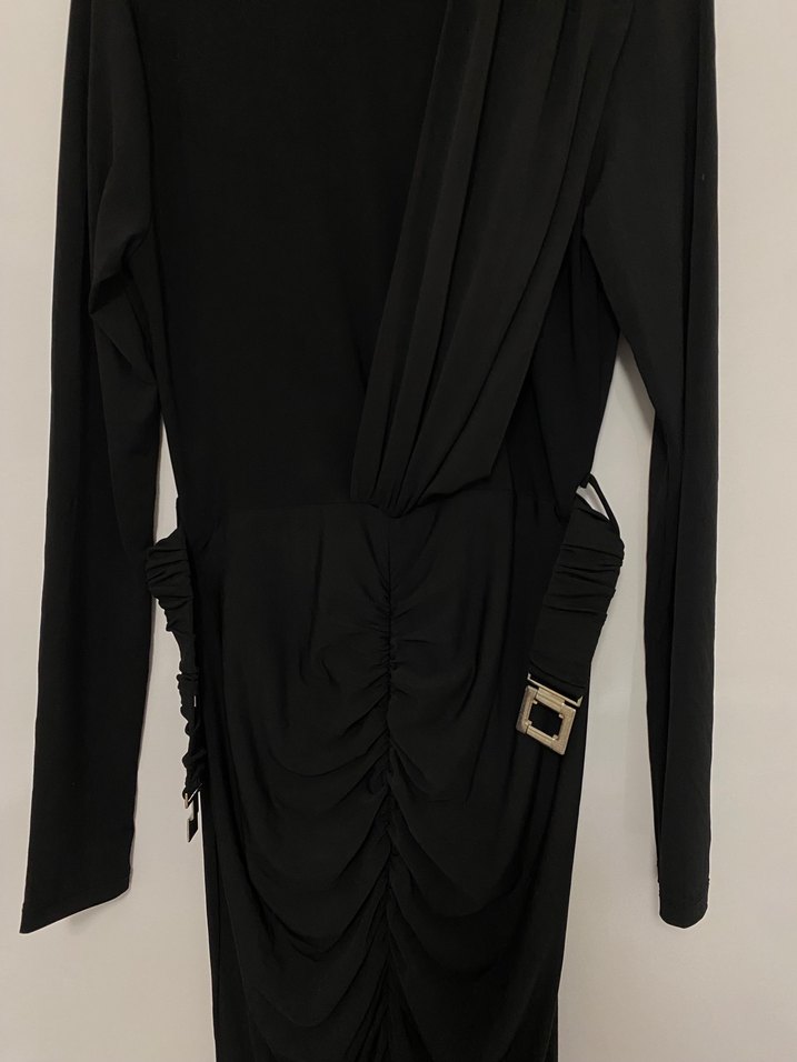 Trendyolmilla Büzgülü Elbise - Görsel 4