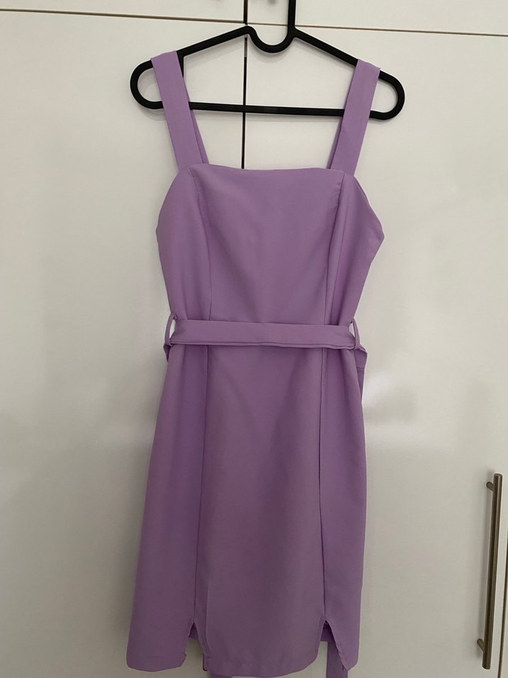 Trendyolmilla Lila Elbise - Görsel 2