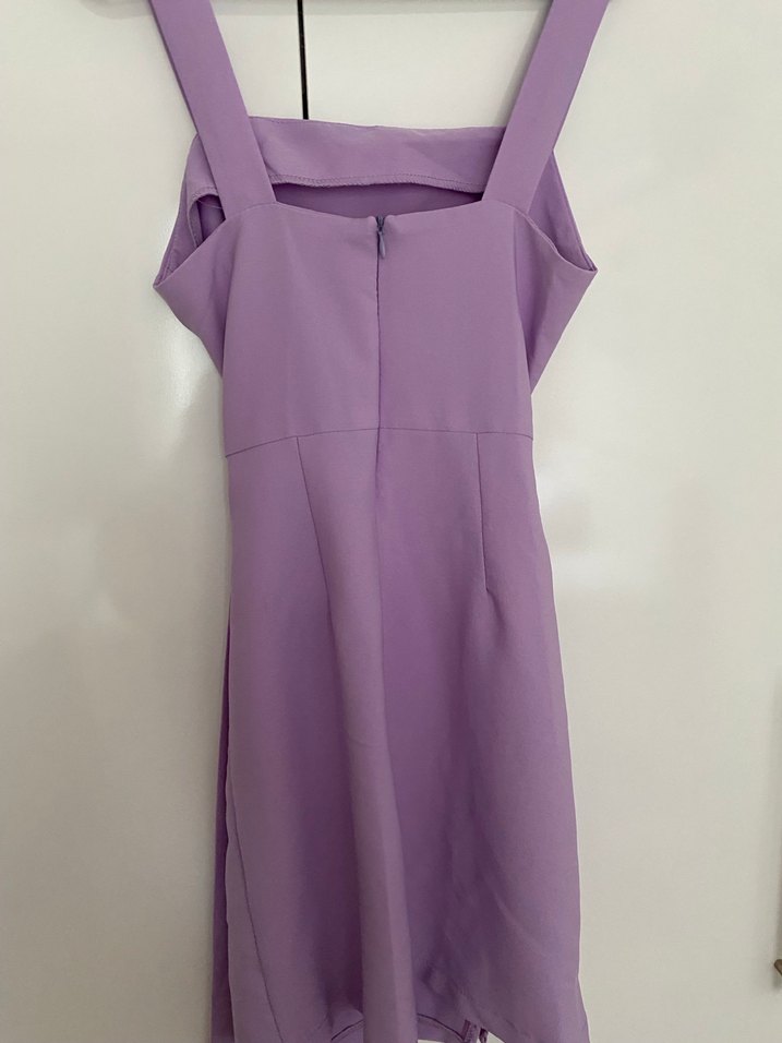 Trendyolmilla Lila Elbise - Görsel 4