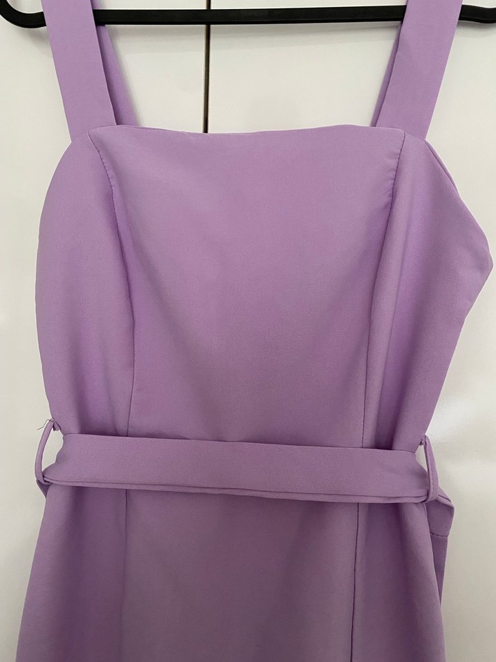 Trendyolmilla Lila Elbise - Görsel 3