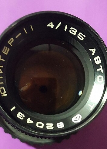 jupiter 11 automat 4/135 lens - Görsel 2