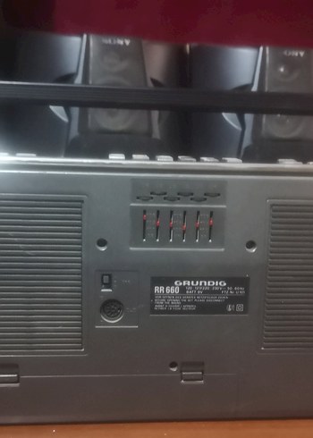 Grundig RR650 Radyo Kaset Çalar - Görsel 5