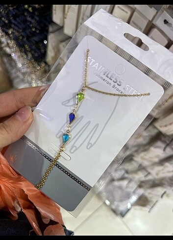 ÇELİK Swarovski taşlı zarif ŞAHMERANLAR