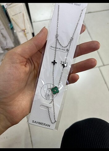 ÇELİK RENKLİ ZARİF TAŞLI ŞAHMERANLAR - Görsel 3