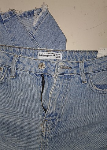 Diğer Mavi Regular Fit Midi Kadın Kot Pantolon