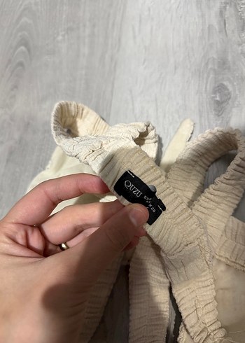 Bohem Tarz Mini Beyaz Örgü Sütyen - Görsel 4