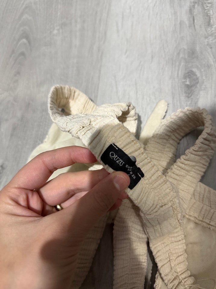 Bohem Tarz Mini Beyaz Örgü Sütyen - Görsel 4