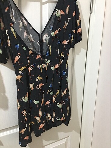 Zara yazlık elbiae koton