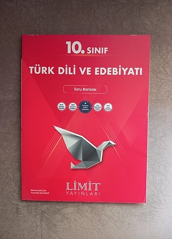 Limit 10. Sınıf Edebiyat Soru Bankası Sıfır Kullanılmamış 