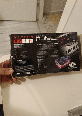 AMD Radeon RX 580 8GB Oyun Ekran Kartı - Görsel 5