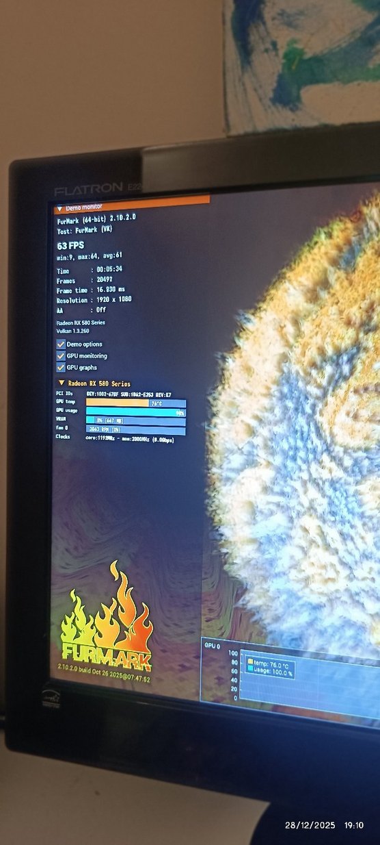 AMD Radeon RX 580 8GB Oyun Ekran Kartı - Görsel 3