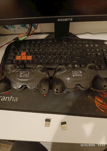 Logitech F-710 gamepad Gri Kablosuz Oyun Kolu Çift Seti - Görsel 2