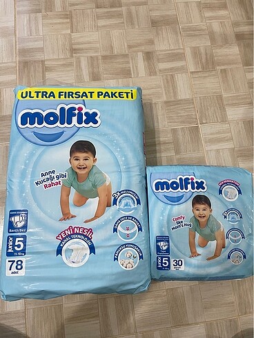 Molfix 5 numara 108 adet