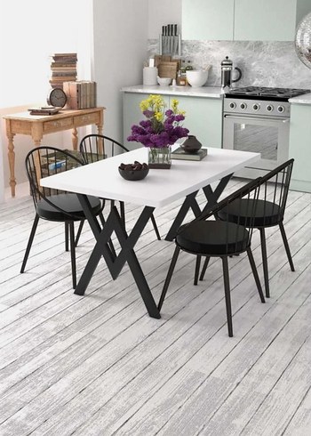 4 kişilik mutfak masası /balkon masası