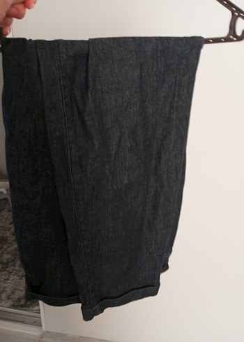 Kadın Çok Renkli Bol Kesim Kot Pantolon - Görsel 2