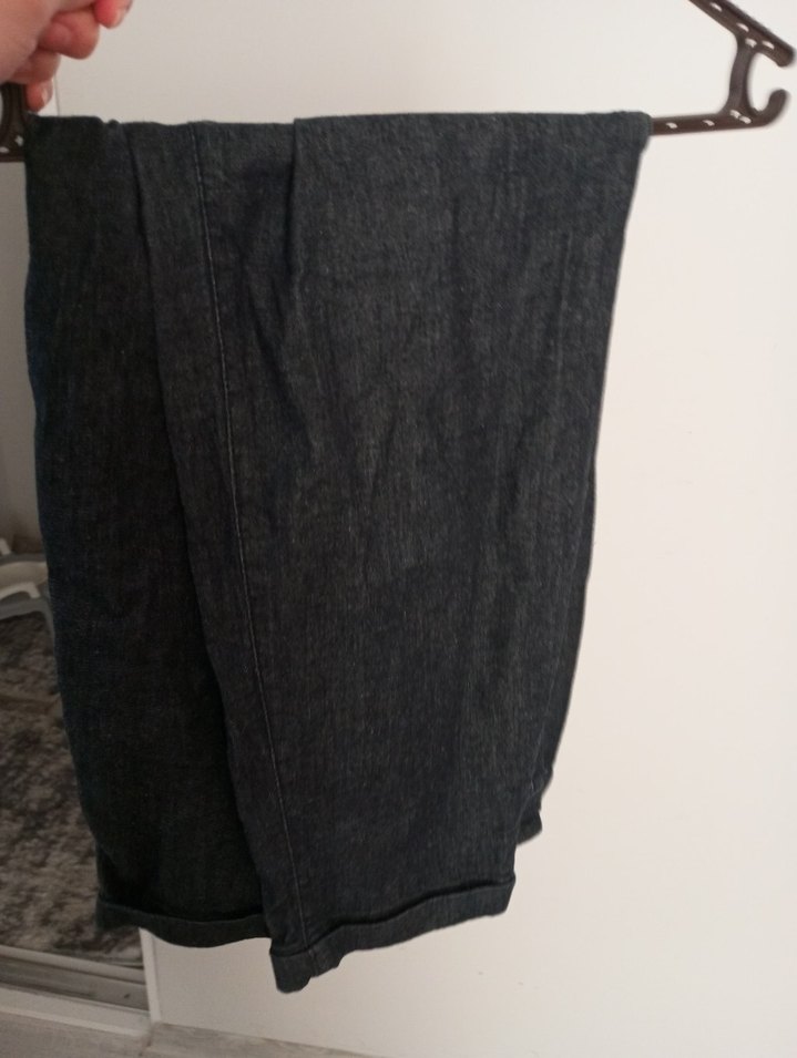 Kadın Çok Renkli Bol Kesim Kot Pantolon - Görsel 2