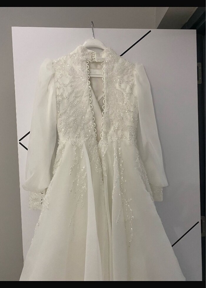 Gelinlik satılık kargo alıcıya aittir - Görsel 4