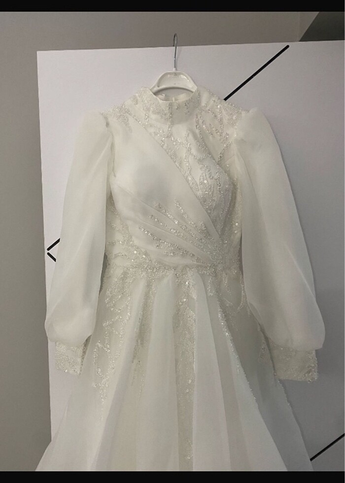 Gelinlik satılık kargo alıcıya aittir - Görsel 5