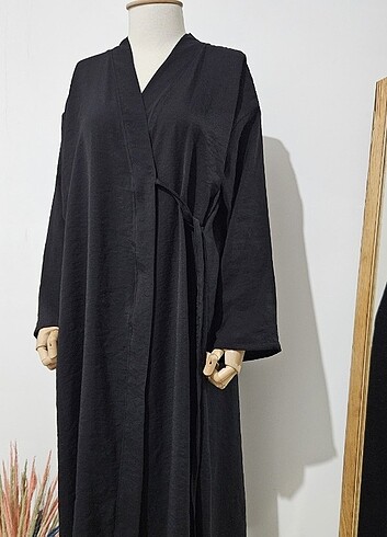 Tasarımcı Siyah kimono 