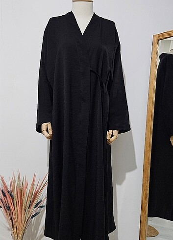 universal Beden siyah Renk Siyah kimono 