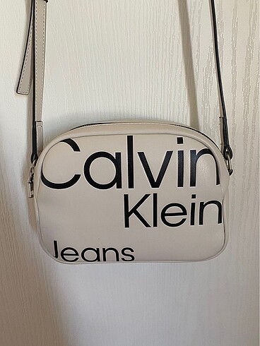Calvin Klein Beyaz Çanta