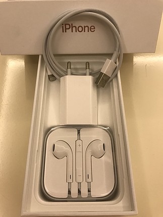 Apple Watch Orjinal iphone kulaklık ve şarj aleti