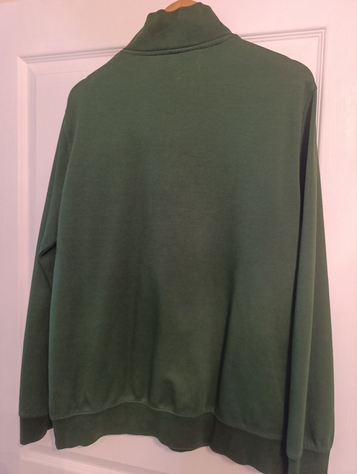 Calvin Klein Erkek yeşil Fermuarlı Sweatshirt — görsel 10/10