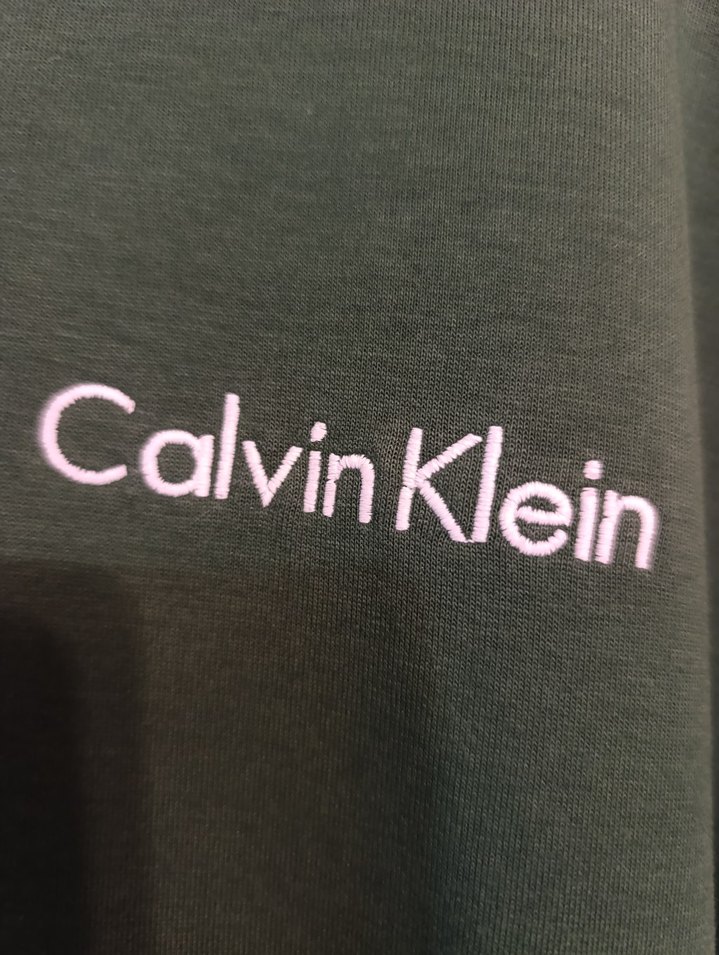 Calvin Klein Erkek yeşil Fermuarlı Sweatshirt — görsel 5/10