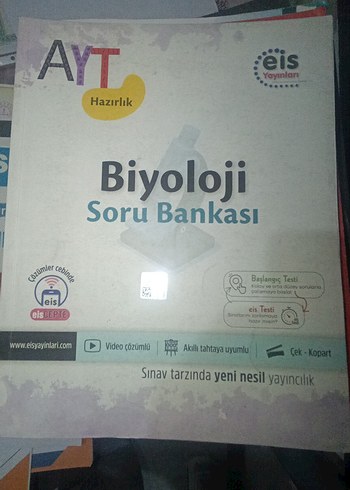 AYT Biyoloji Soru Bankası - EIS Yayınları