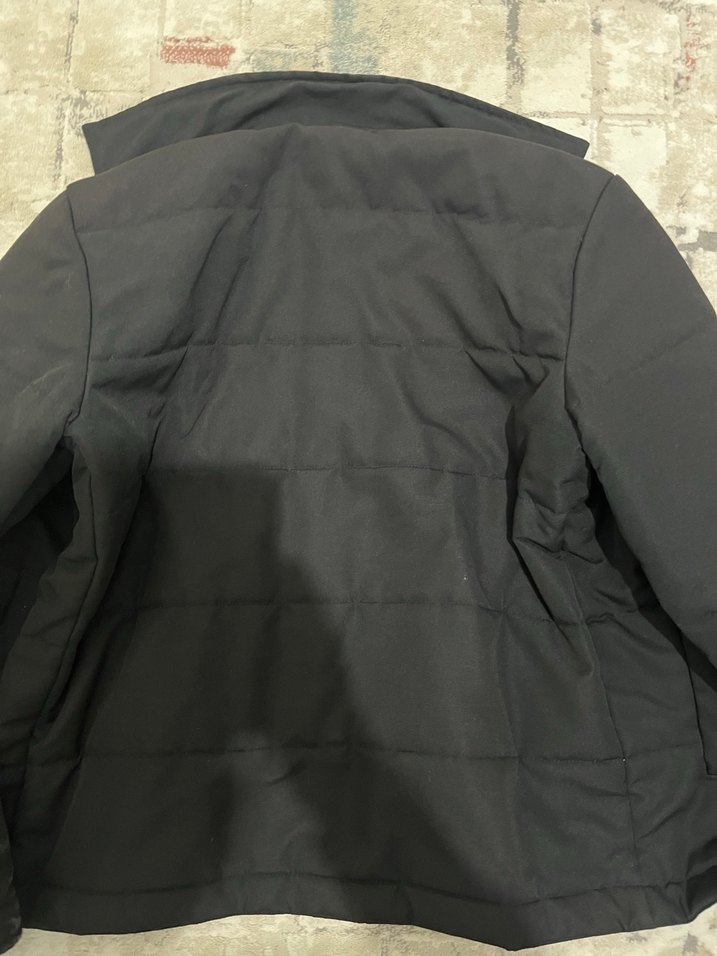 Mavi Düğmeli Siyah Erkek Ceket - Görsel 3