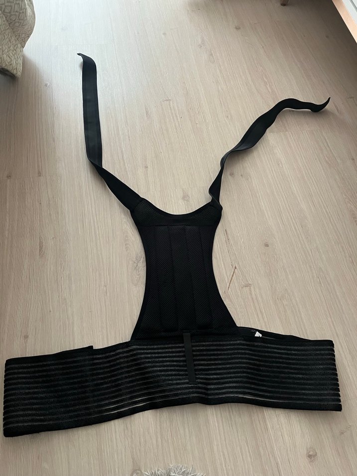 Siyah Göğüs Destekli Hemşire Korsesi - Görsel 2