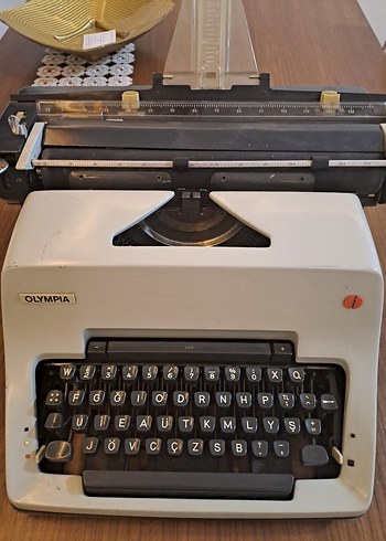 Olympia Beyaz Daktilo - Görsel 2