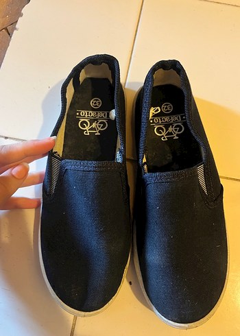 Siyah Çocuk Loafer Ayakkabı - Görsel 3