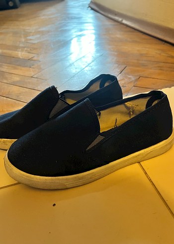 Siyah Çocuk Loafer Ayakkabı - Görsel 2