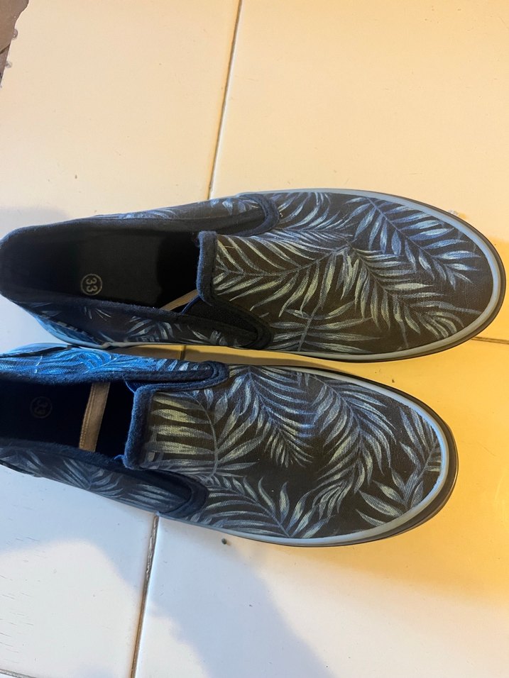 Erkek Çocuk Mavi Bağcıksız Loafer Ayakkabı - Görsel 4