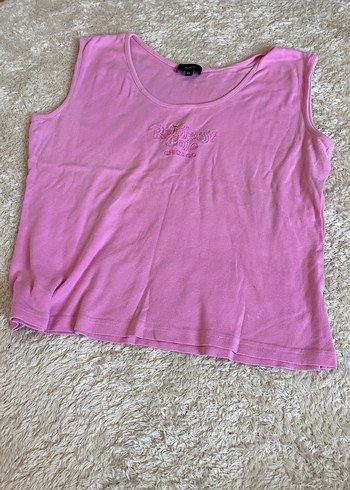 Diğer Pembe Kolsuz Mini Kadın Pijama Takımı
