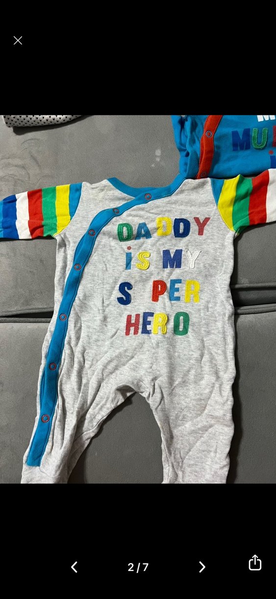 Uzun Kollu Çok Renkli Bebek tulumlar - Görsel 2