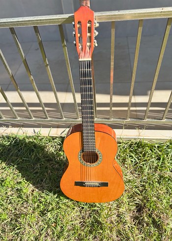 Klasik Kahverengi Gitar - Görsel 9