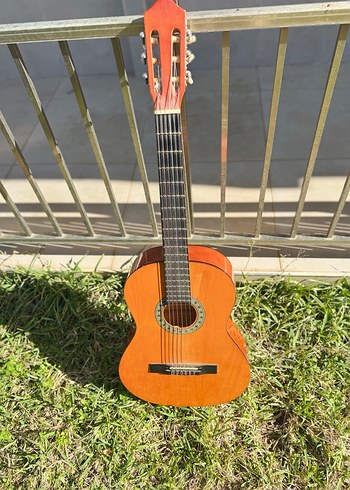 Klasik Kahverengi Gitar - Görsel 8