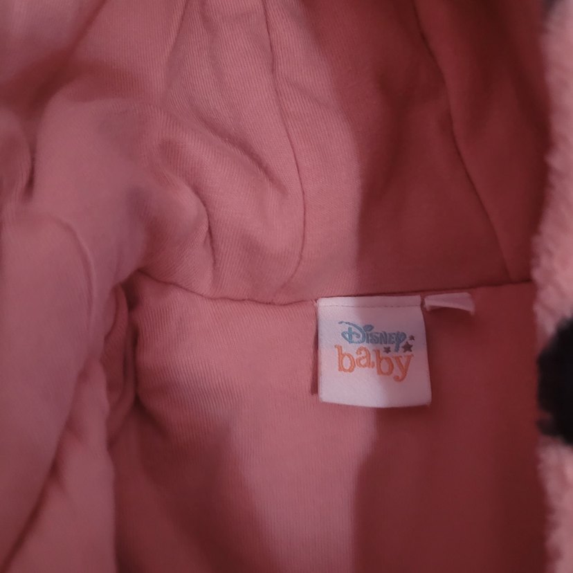 Kız Bebek Pembe Kapüşonlu Kar Tulumu - Görsel 3