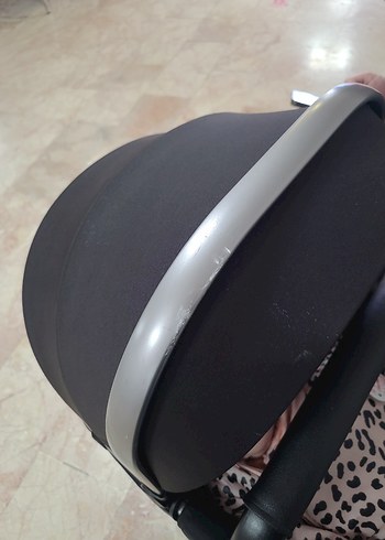 Prava Siyah Gri Bebek Arabası - Görsel 4