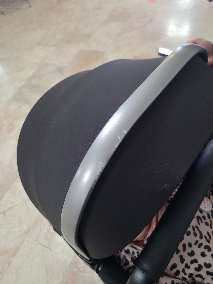 Prava Siyah Gri Bebek Arabası - Görsel 4