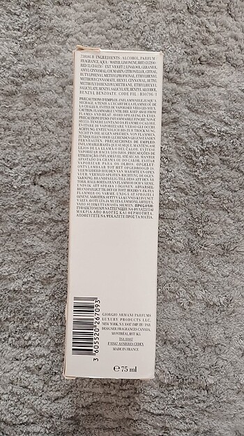 Beden Renk GIORGIO ARMANI PARFÜM