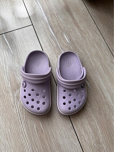 Lila crocs terlik unisex