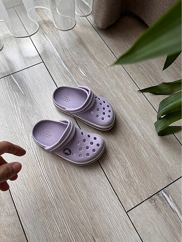 24 Beden mor Renk Lila crocs terlik unisex