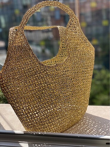 Prada Model Parlak Çanta