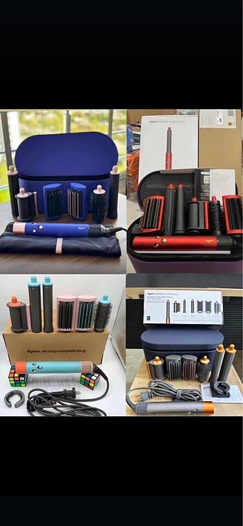 Beden Renk Dyson seç şekillendirici set