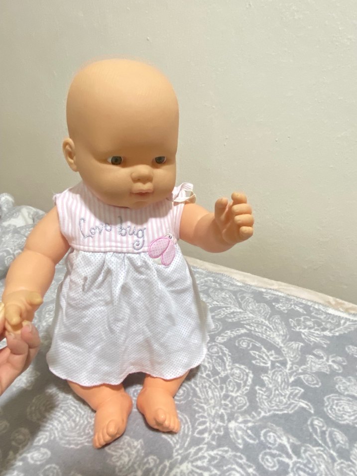 Pembe Bebek Oyuncak Bebek - Görsel 2