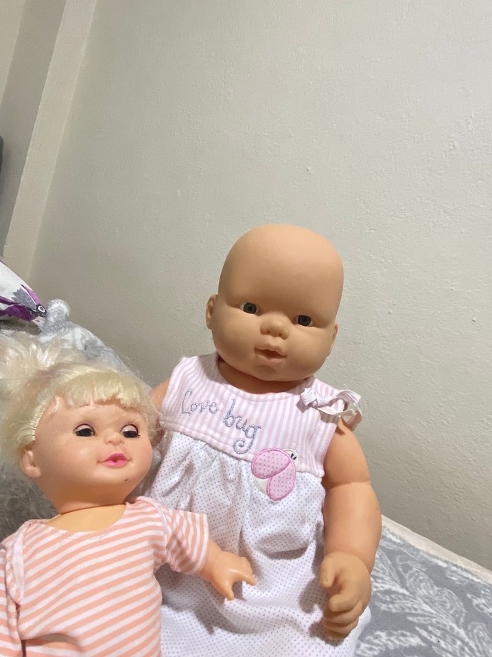 Pembe Bebek Oyuncak Bebek - Görsel 4