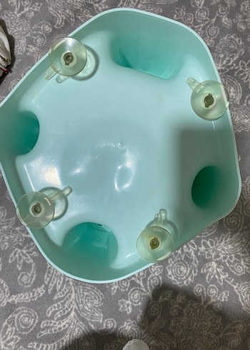 Pastel Mavi Bebek Mama Sandalyesi - Görsel 3